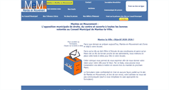 Desktop Screenshot of mantes-en-mouvement.fr